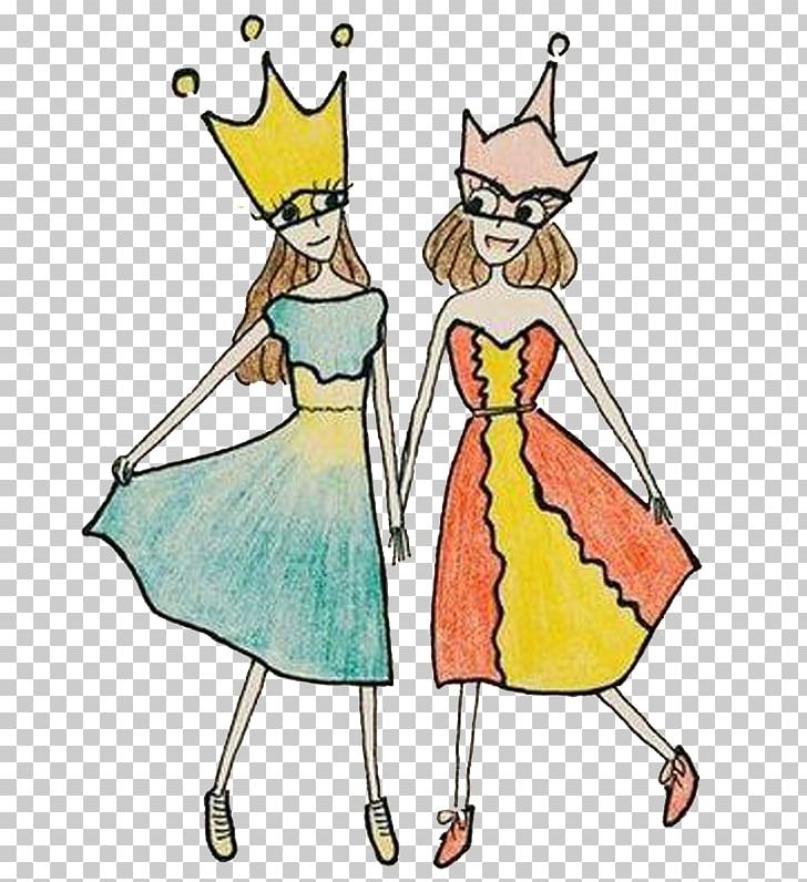 Cartoon Drawing PNG, Clipart, Cartoon Hand Painted, Comics, Fashion Design, Friendship, Girl Free PNG Download