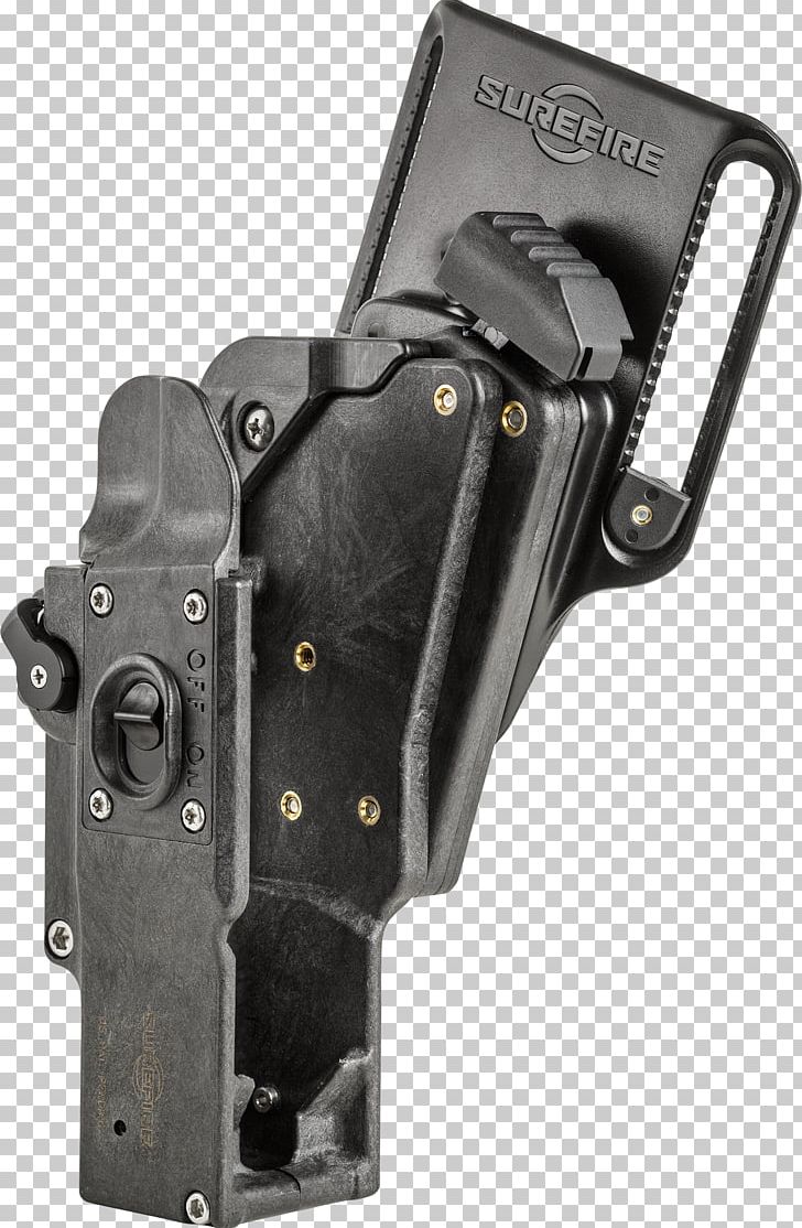 SureFire Masterfire Rapid Deploy Holster Gun Holsters Surefire XH35 Ultra-High Dual Output White LED WeaponLight Flashlight PNG, Clipart, Angle, Electronics, Firearm, Flashlight, Gun Holsters Free PNG Download