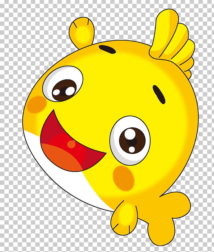 Yellow Smiley Fish Cartoon PNG, Clipart, Animals, Aquarium Fish, Bile, Cartoon, Cartoon Hand Painted Free PNG Download