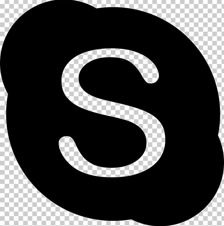 Skype Computer Icons Encapsulated PostScript Logo PNG, Clipart, Beeldtelefoon, Black And White, Brand, Circle, Computer Icons Free PNG Download