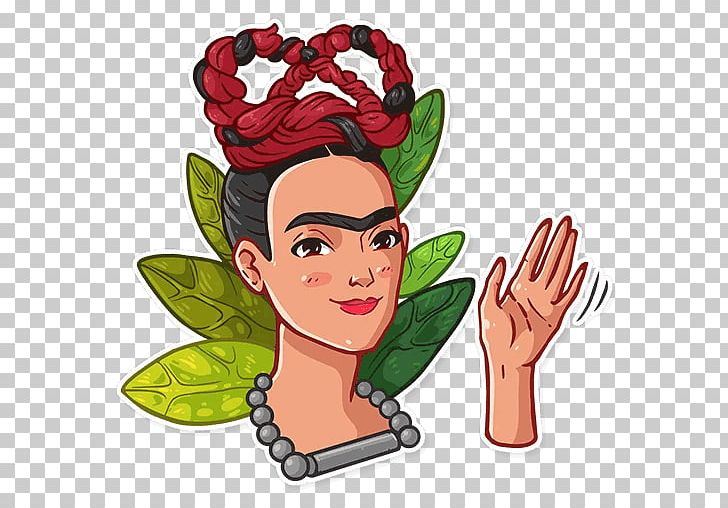 Frida Kahlo Sticker Telegram YouTube PNG, Clipart, Art, Behance, Cash Flow, Fictional Character, Finger Free PNG Download