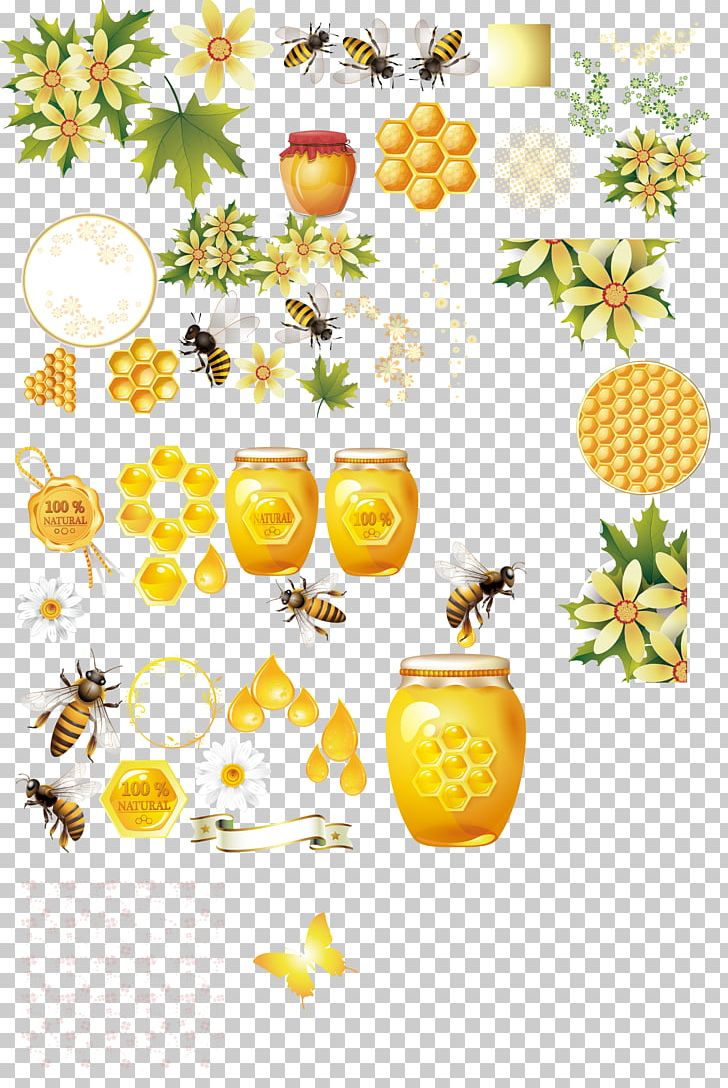 Honey Bee Honey Bee Honeycomb PNG, Clipart, Bee, Beehive, Branch, Christmas Decoration, Citrus Free PNG Download