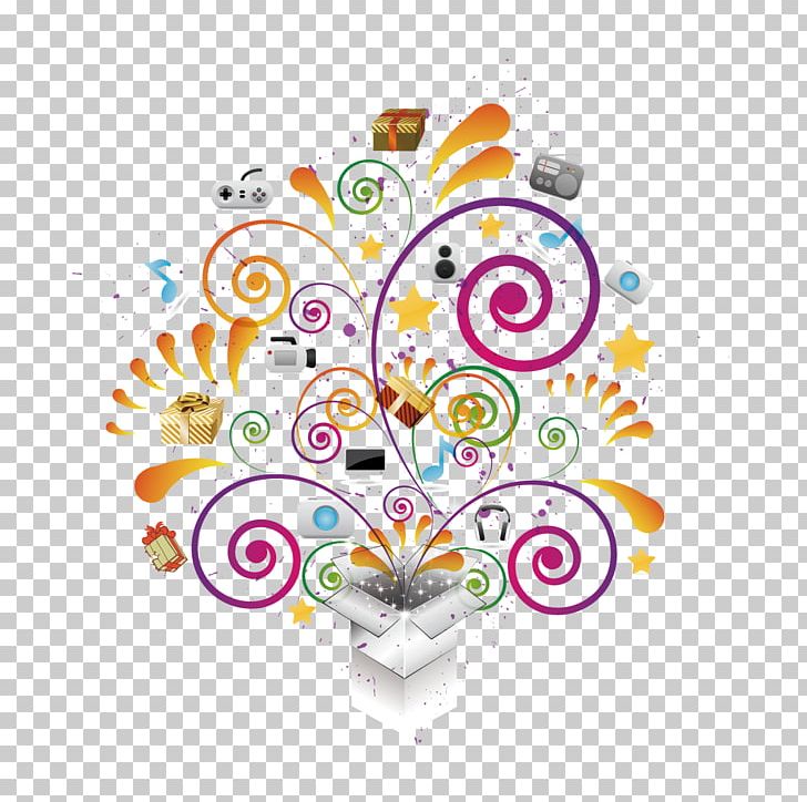 Shopping Adobe Illustrator Color PNG, Clipart, Art, Christmas Decoration, Circle, Computer, Creative Decorative Pattern Free PNG Download
