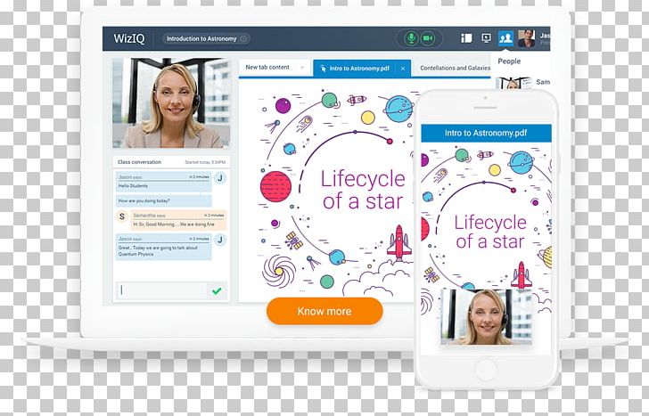 WizIQ Learning Management System Educational Technology Classroom PNG, Clipart, Aula Virtual, Blended Learning, Brand, Classroom, Communication Free PNG Download