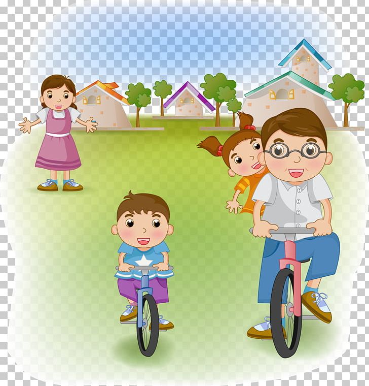 Family Fotosearch Illustration PNG, Clipart, Blue Sky, Cartoon, Child, Croquis, Family Free PNG Download