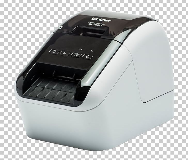Label Printer Thermal Printing PNG, Clipart, Barcode Printer, Brother Industries, Brother Ql800, Dots Per Inch, Electronic Device Free PNG Download
