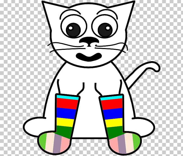 Cat Sock PNG, Clipart, Area, Art, Artwork, Black And White, Bobby Sock Free PNG Download