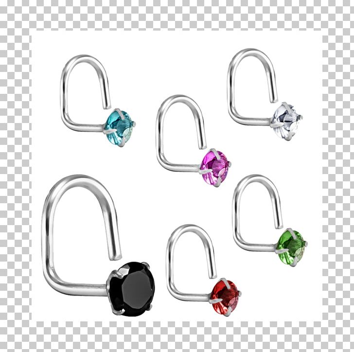 Earring Nose Piercing Prong Setting Gemstone Body Jewellery PNG, Clipart, Body Jewellery, Body Jewelry, Earring, Earrings, Fashion Accessory Free PNG Download