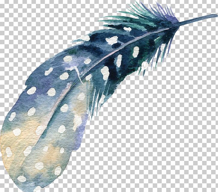 Watercolor Painting Feather Drawing Illustration PNG, Clipart, Animals, Art, Blue, Bohochic, Cartoon Free PNG Download