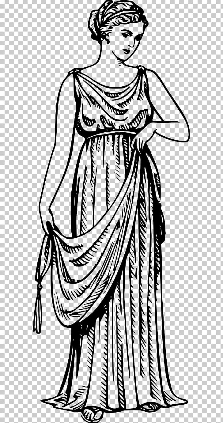 Ancient Greece Chiton Greek Dress Himation PNG, Clipart, Free PNG Download
