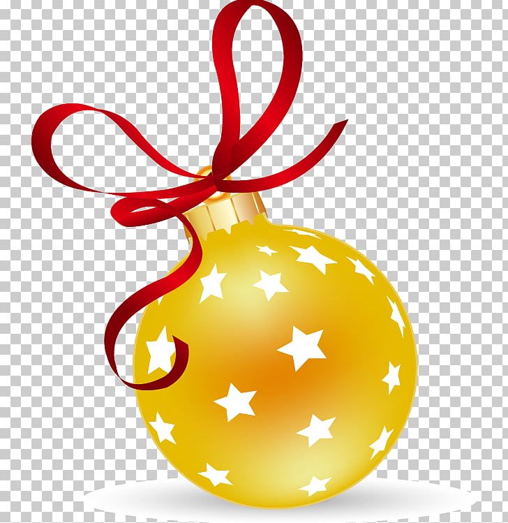 Hand Drawn Ribbon Ball Gold Stars PNG, Clipart, Ball, Christmas, Christmas Decoration, Christmas Ornament, Christmas Tree Free PNG Download