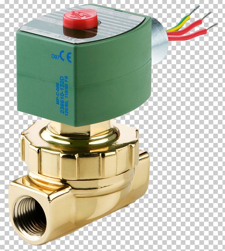 Solenoid Valve Brass National Pipe Thread PNG, Clipart, Angle, Asco, Brass, Electronic Component, Gas Free PNG Download