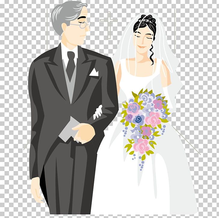 Wedding Marriage PNG, Clipart, Black Hair, Cross, Fashion, Fashion Illustration, Formal Wear Free PNG Download