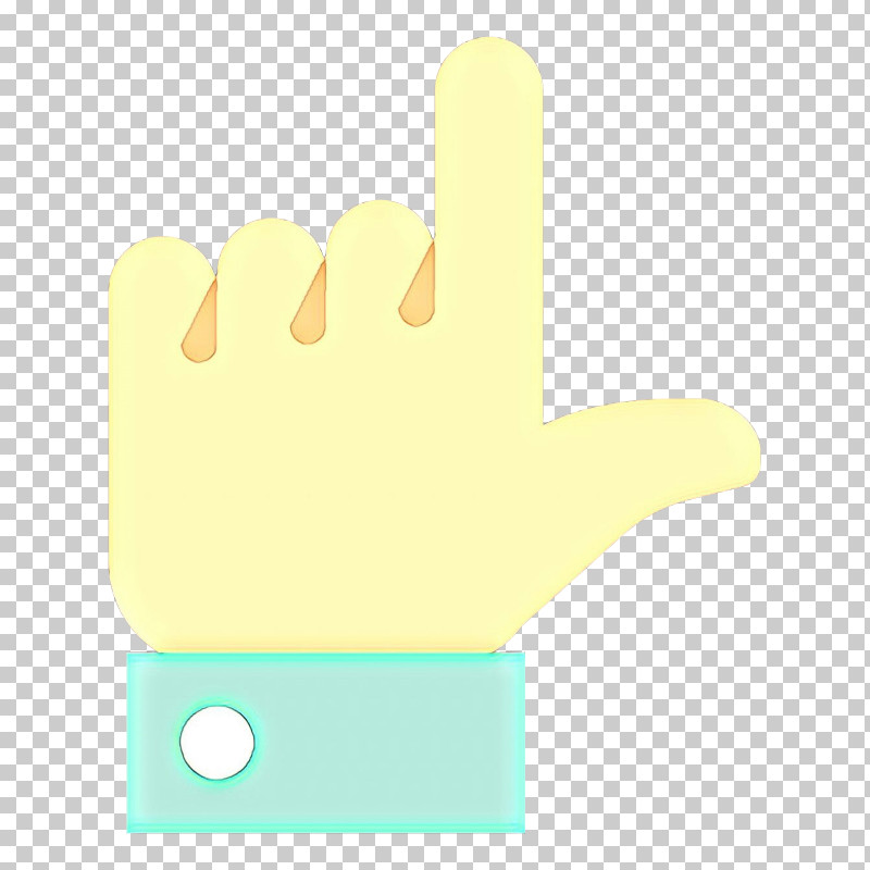 Thumb Glove Yellow Design Material PNG, Clipart, Cartoon, Finger, Gesture, Glove, Green Free PNG Download