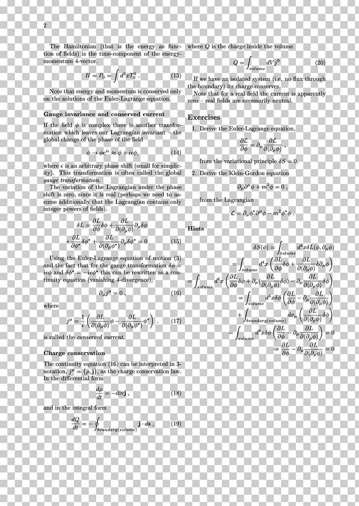An Introduction To Quantum Field Theory Lagrangian Particle Physics Standard Model PNG, Clipart, Angle, Area, Black And White, Classical Field Theory, Fewbody Systems Free PNG Download