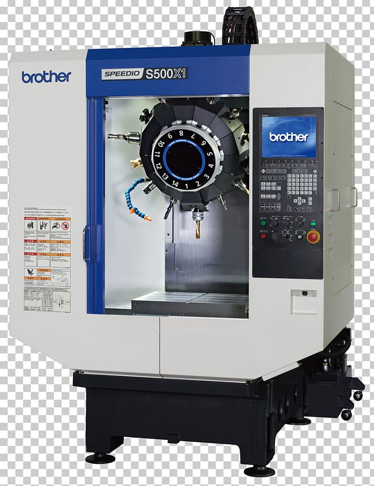 Computer Numerical Control Machining Machine Tool Lathe Brother Industries PNG, Clipart, 500 X, Brother, Brother Industries, Cnc, Cnc Machine Free PNG Download