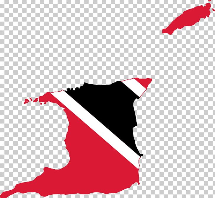 Flag Of Trinidad And Tobago Port Of Spain Map PNG, Clipart, Area, Fictional Character, Flag, Flag Of Trinidad And Tobago, Line Free PNG Download
