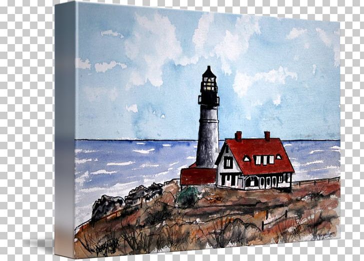Lighthouse Portland Head Light Gallery Wrap Beacon Art PNG, Clipart, Art, Beacon, Canvas, Gallery Wrap, Lighthouse Free PNG Download