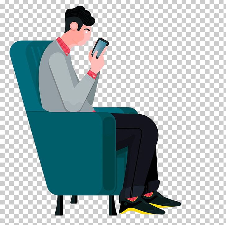 Graphic Design Cartoon Illustration PNG, Clipart, Business, Business Man, Cell, Furniture, Hand Free PNG Download