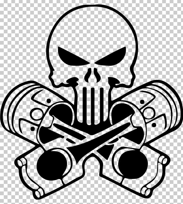 Car Decal Sticker Punisher Human Skull Symbolism PNG, Clipart, Artwork, Black, Black And White, Bone, Bumper Sticker Free PNG Download
