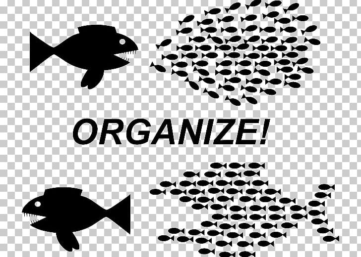 Fish Organization PNG, Clipart, Animals, Art, Black, Black And White, Brand Free PNG Download