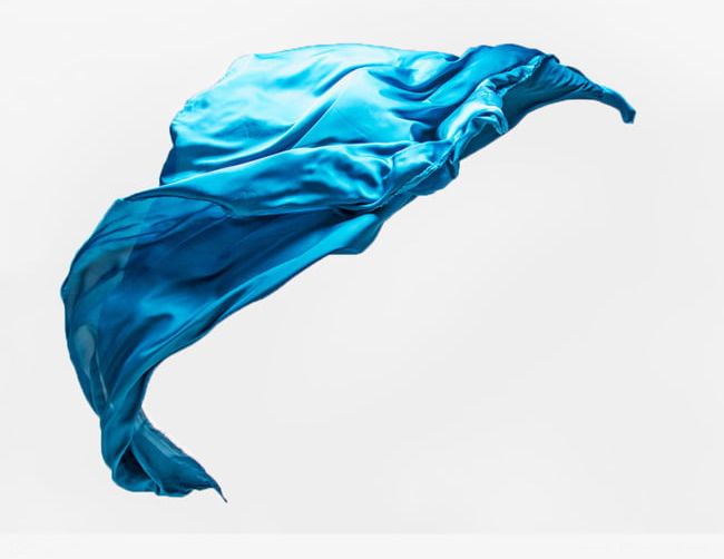 Flying In The Air Of Blue Shiny Satin PNG, Clipart, Air Clipart, Blue, Blue Clipart, Cloth, Dancing Free PNG Download
