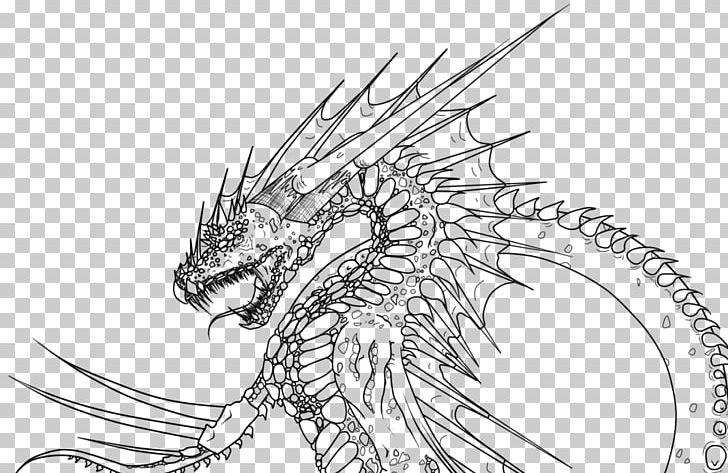 Line Art Dragon Drawing Sketch PNG, Clipart, Art, Artwork, Black And White, Chinese Dragon, Dragon Free PNG Download