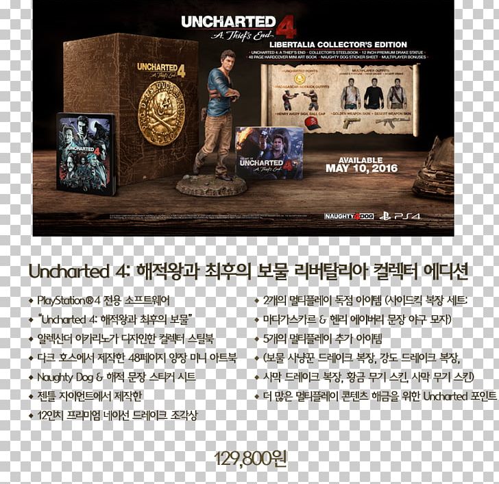 Uncharted 4: A Thief's End Uncharted: Drake's Fortune Uncharted 3: Drake's Deception PlayStation Uncharted: The Nathan Drake Collection PNG, Clipart,  Free PNG Download