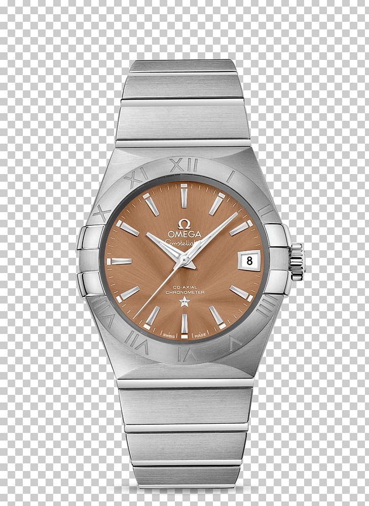 Omega Speedmaster Omega SA Omega Constellation Coaxial Escapement Watch PNG, Clipart, Accessories, Brand, Brown, Chronometer Watch, Coaxial Escapement Free PNG Download