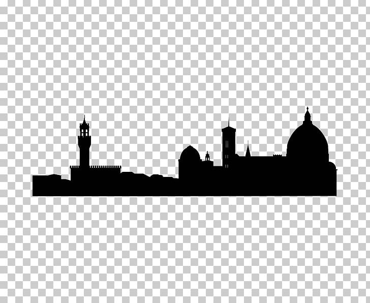 Florence Skyline Wall Decal Sticker PNG, Clipart, Animals, Art, Black And White, Castle, City Free PNG Download