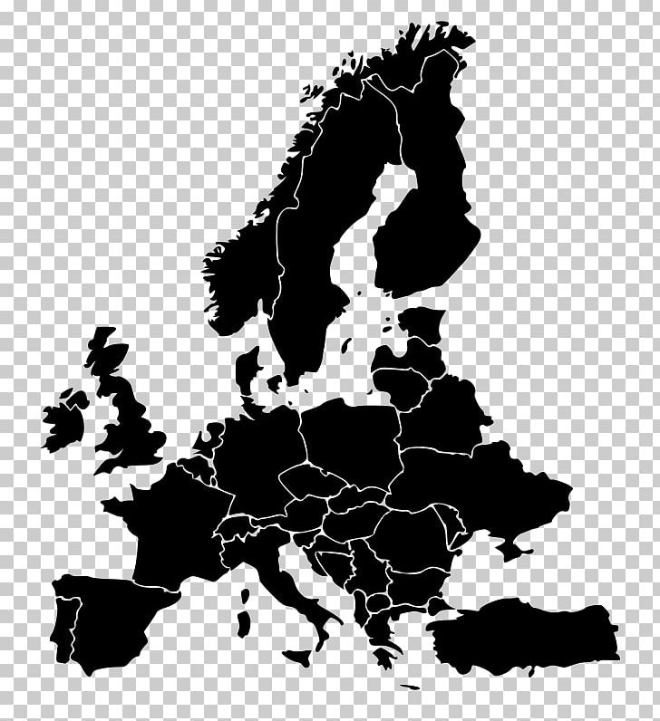 Europe Computer Icons PNG, Clipart, Art, Black, Black And White, Blank Map, Carnivoran Free PNG Download