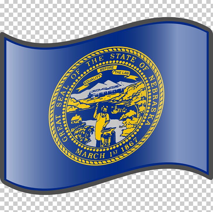 Flag Of Nebraska State Flag Graphics U.S. State PNG, Clipart, Brand, Category, Electric Blue, Emblem, Flag Free PNG Download