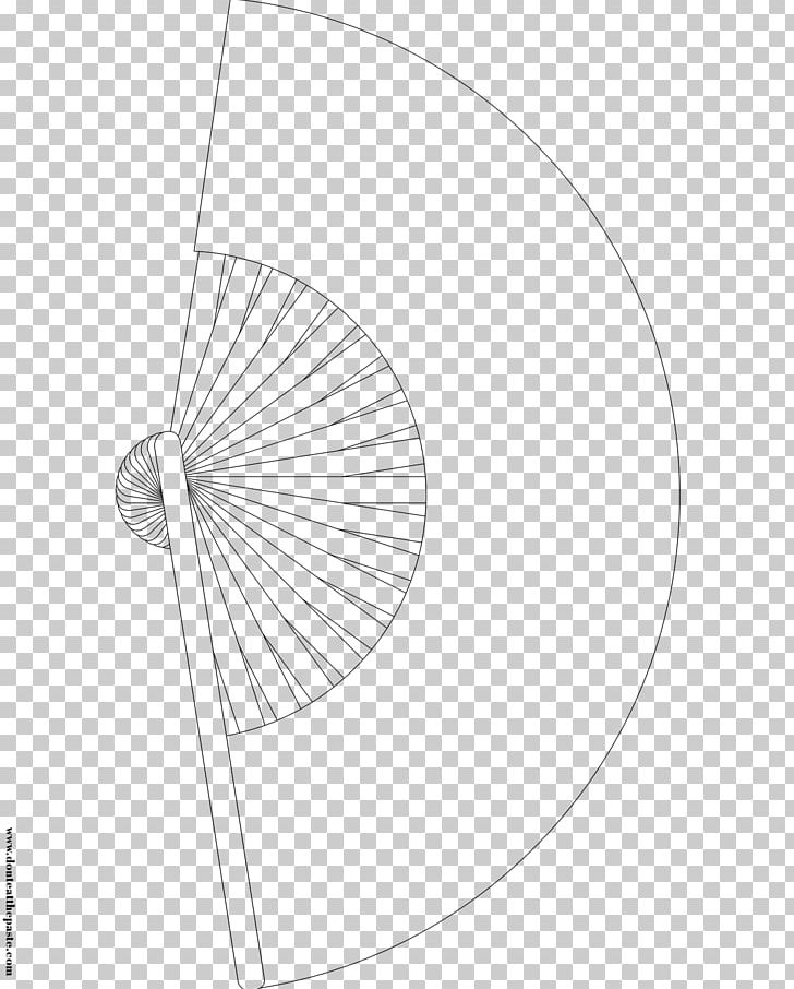 Hand Fan Coloring Book Paint Pattern PNG, Clipart, Angle, Black And White, Circle, Color, Coloring Book Free PNG Download