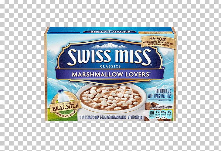 Hot Chocolate Swiss Cuisine Swiss Miss Milk Marshmallow PNG, Clipart, Breakfast Cereal, Cacao Friends, Chocolate, Cocoa Bean, Cocoa Solids Free PNG Download