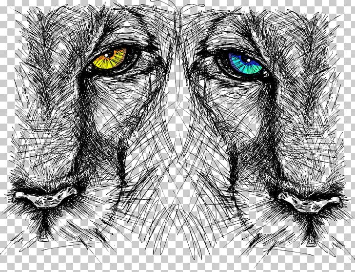 Lion Drawing PNG, Clipart, Animals, Art, Artwork, Big Cats, Black And White Free PNG Download