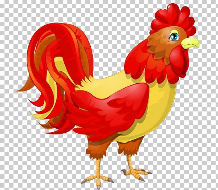 Chicken Rooster Sticker PNG, Clipart, Animals, Beak, Bird, Chicken, Digital Image Free PNG Download