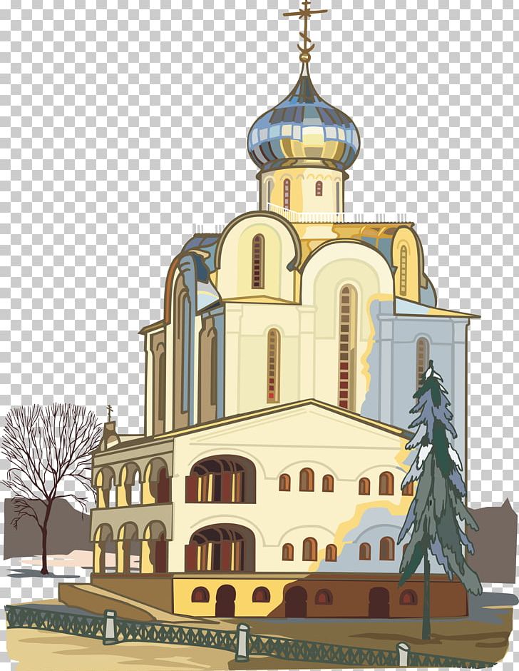 Saint Basils Cathedral Temple Eastern Orthodox Church Architecture PNG, Clipart, Building, Cartoon, Castle, Castles, Chapel Free PNG Download