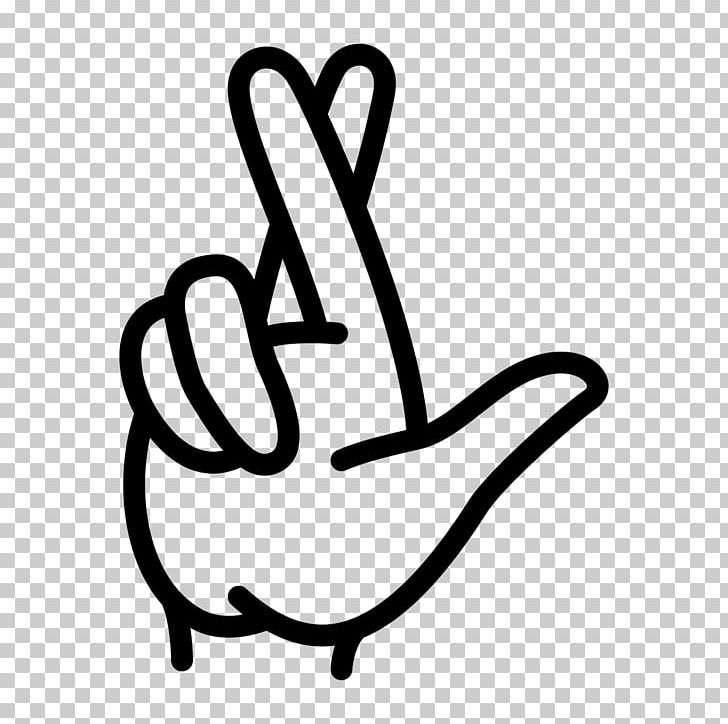 Crossed Fingers Symbol PNG, Clipart, Area, Black, Black And White, Clip Art, Computer Icons Free PNG Download