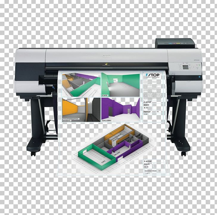 Wide-format Printer Canon Plotter Inkjet Printing PNG, Clipart, Canon, Electronic Device, Electronics, Imageprograf, Ink Free PNG Download