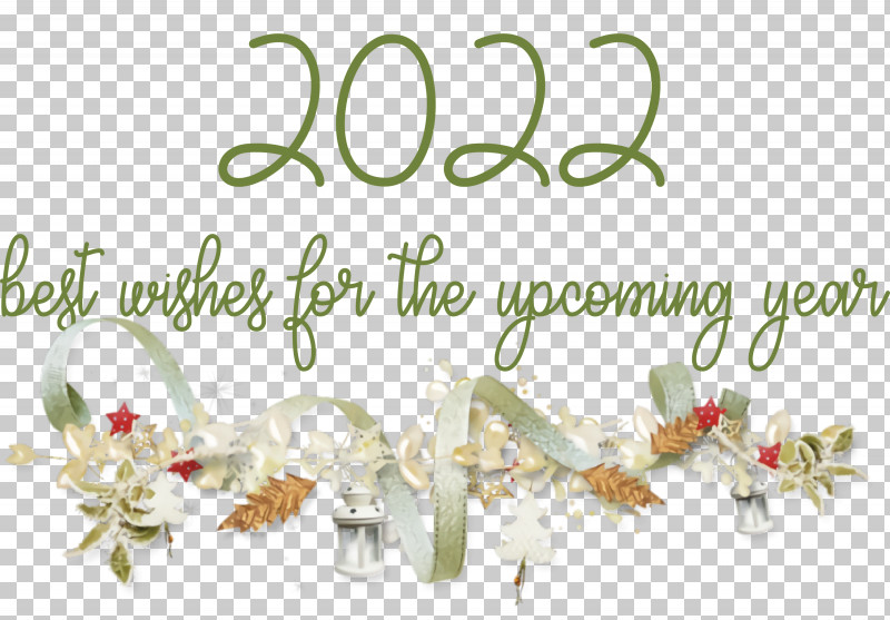 2022 Happy New Year PNG, Clipart, Calendar System, Cartoon, Era, Floral Design, Holiday Free PNG Download