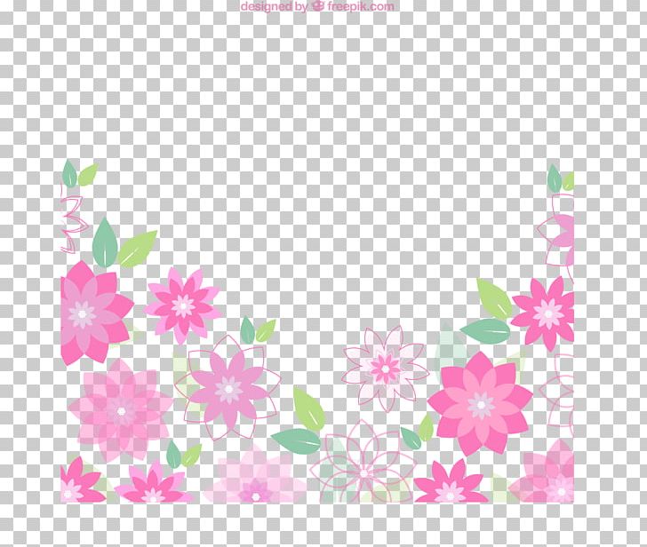 Pink Flowers PNG, Clipart, Border, Circle, Encapsulated Postscript, Floral Background, Floral Border Free PNG Download
