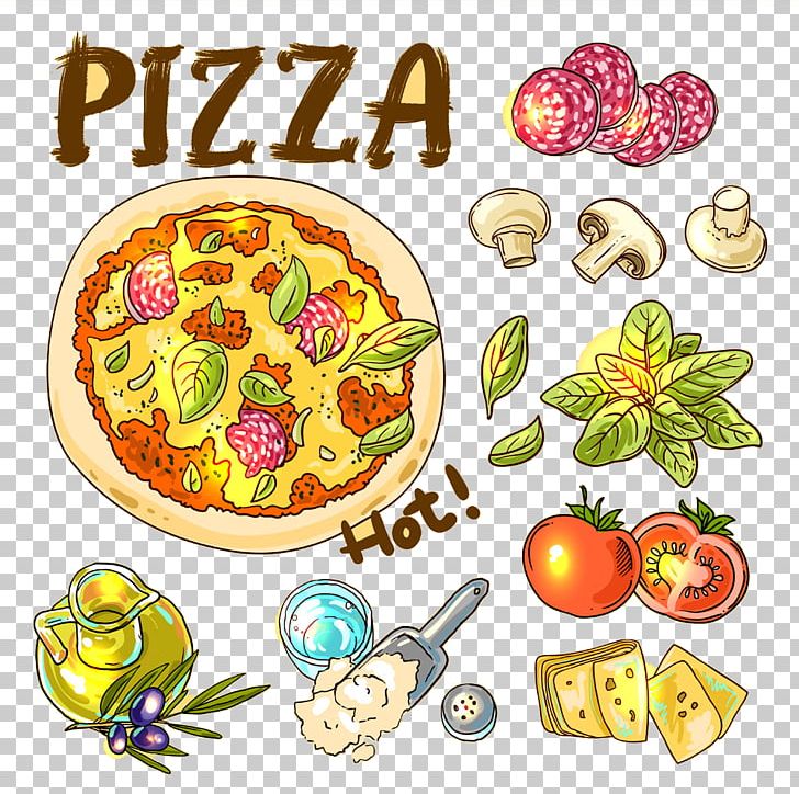 Pizza Italian Cuisine Fast Food Tomato PNG, Clipart, Art, Cartoon Pizza, Cook, Cooking, Cuisine Free PNG Download