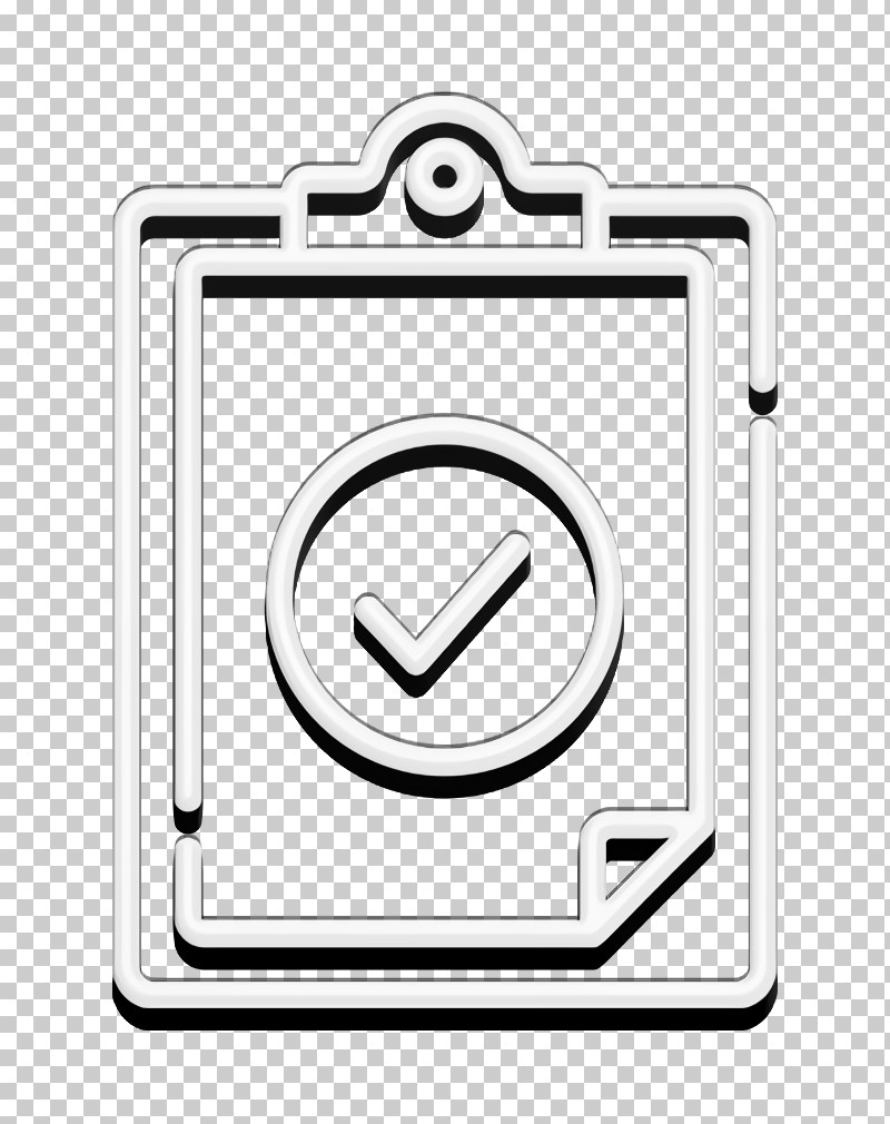 Checklist Icon Manufacturing Icon PNG, Clipart, Black, Black And White, Checklist Icon, Chemical Symbol, Chemistry Free PNG Download