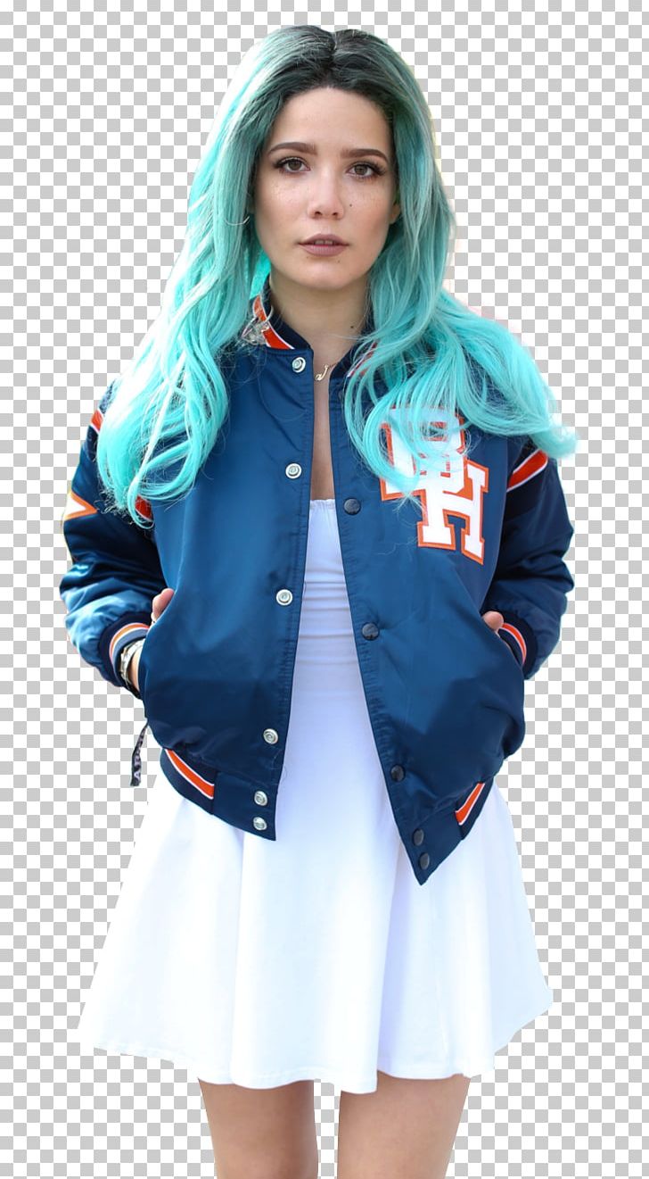 Halsey Blue Hair Hairstyle Wig PNG, Clipart, Artificial Hair Integrations, Background, Badlands, Beard, Blue Free PNG Download