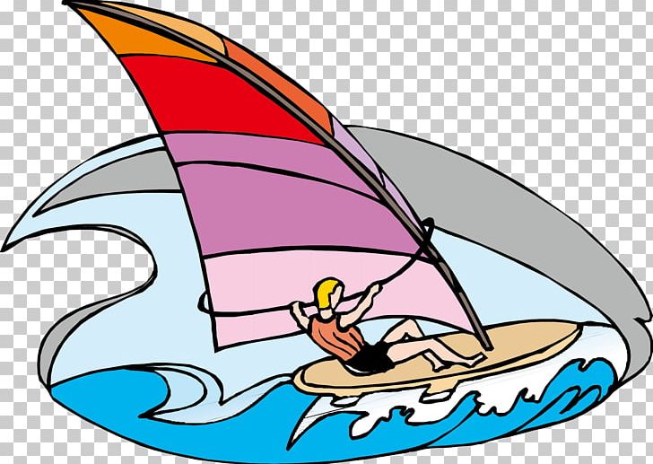 Windsurfing Sport PNG, Clipart, Advertisement Poster, Area, Artwork, Boat, Boating Free PNG Download