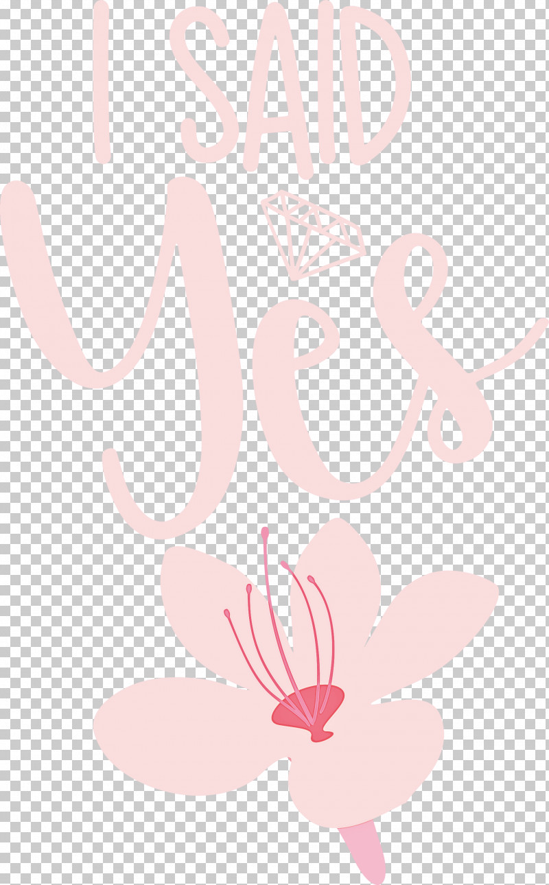 I Said Yes She Said Yes Wedding PNG, Clipart, Biology, Floral Design, Flower, I Said Yes, Meter Free PNG Download