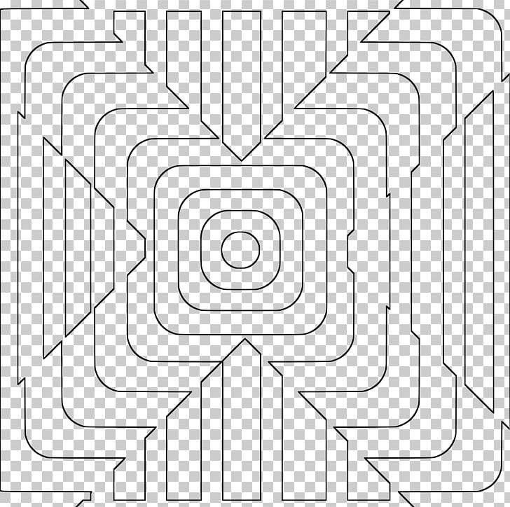 Coloring Book Maze Adult PNG, Clipart, Adult, Angle, Area, Black And White, Circle Free PNG Download