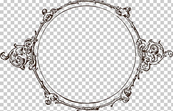 Frames PNG, Clipart, Black And White, Body Jewelry, Bracelet, Chain, Circle Free PNG Download