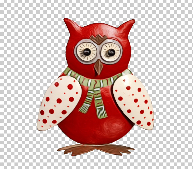 Owl Red Bird Of Prey Bird Stuffed Toy PNG, Clipart, Bird, Bird Of Prey, Owl, Paint, Red Free PNG Download
