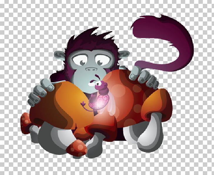 Gorilla Cartoon PNG, Clipart, Animal, Animals, Art, Carnivora, Carnivoran Free PNG Download